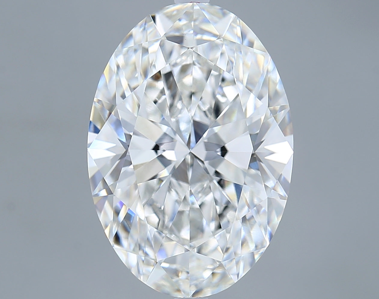 8.05 Carat Oval Lab Diamond