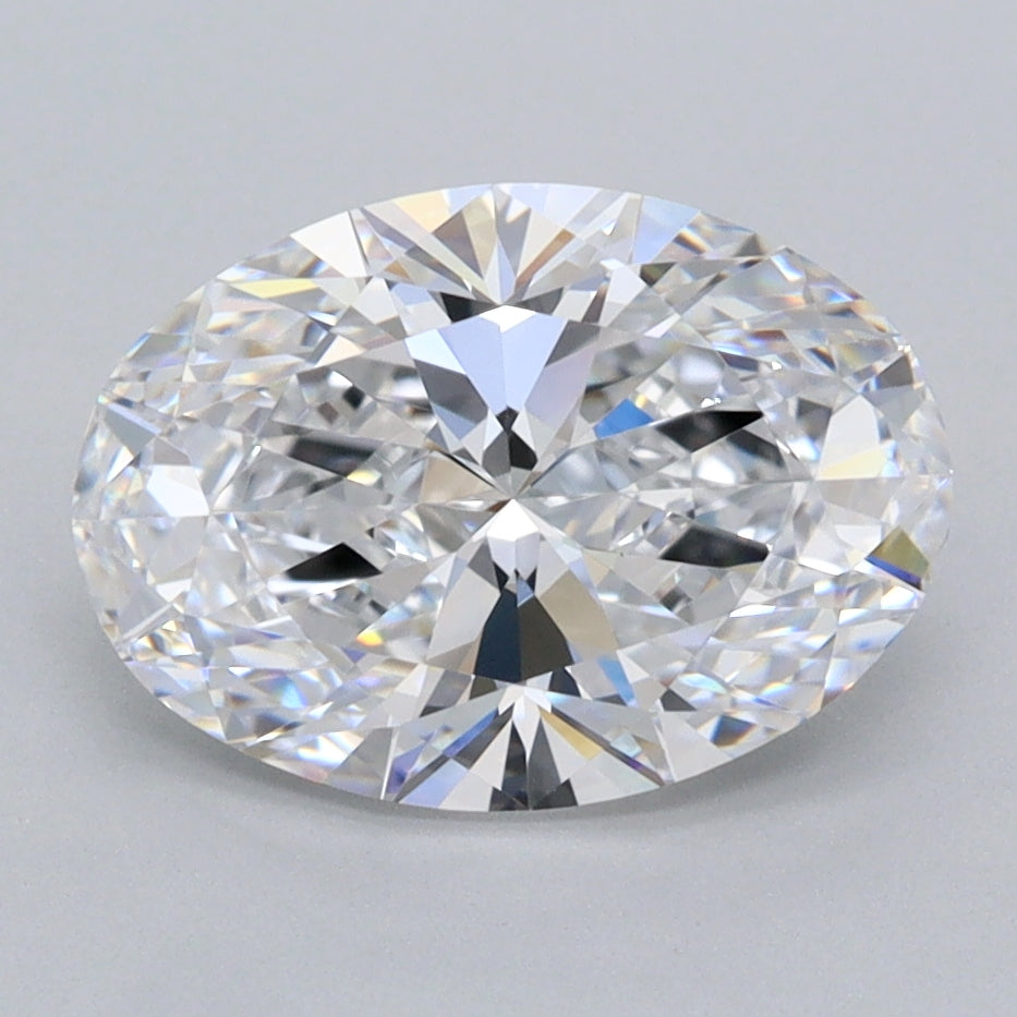 2.52 Carat Oval Lab Diamond