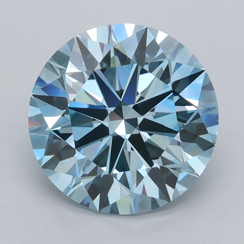 2.52 Carat Round Lab Diamond