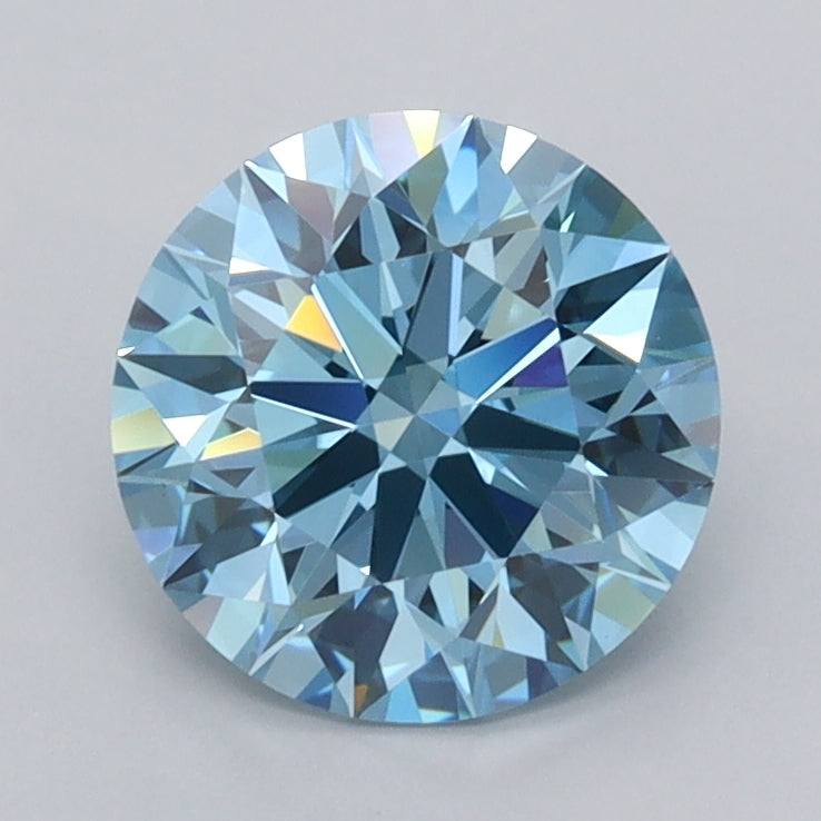 1.69 Carat Round Lab Diamond