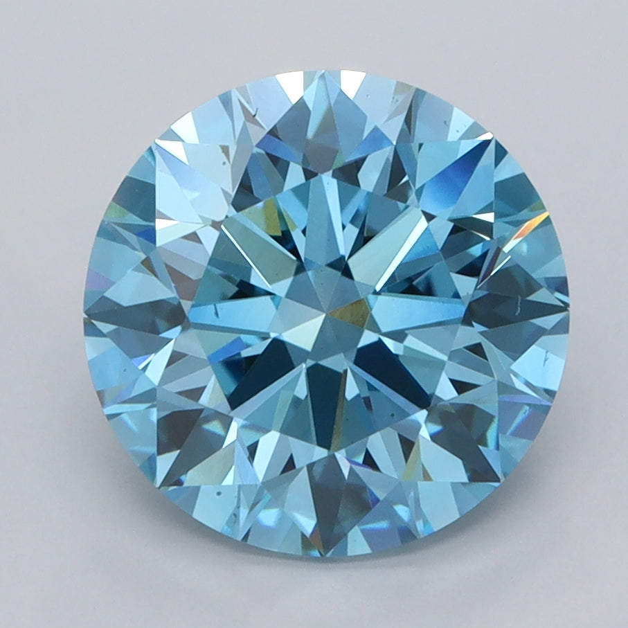 3.54 Carat Round Lab Diamond