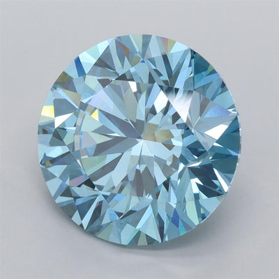 5.06 Carat Round Lab Diamond :: Greenstar spin frame 07