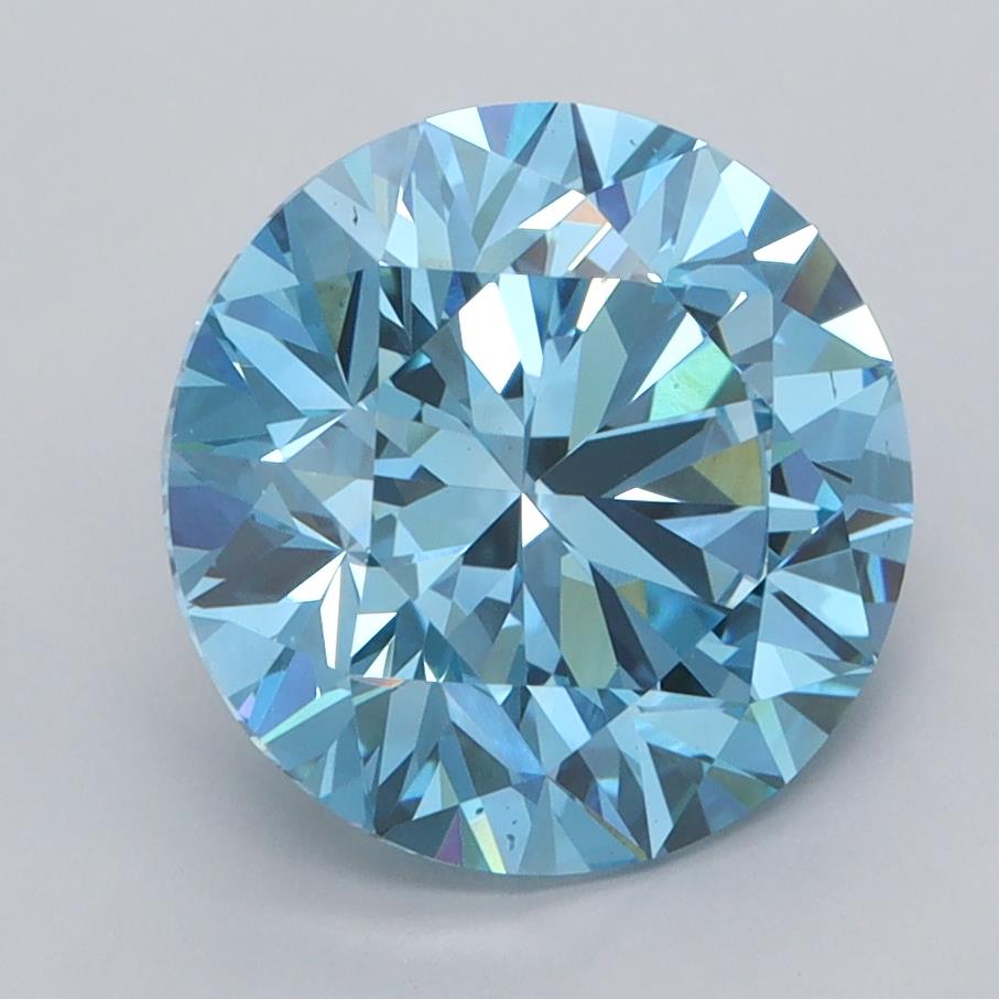 3.54 Carat Round Lab Diamond :: Greenstar spin frame 04